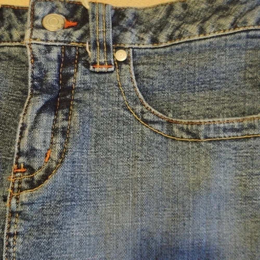 No Boundaries Junior's Stretch Denim Mini Skirt